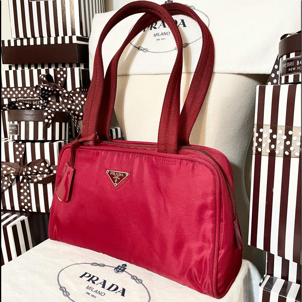 PRADA TESSUTO ROSSO - Picture 2 of 16